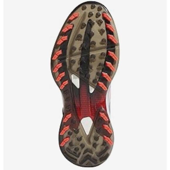 Men\'s Adidas Adizero ZG BOA Golf Cloud White Lucid Red Cleats IH9896 Size 10 main image 5